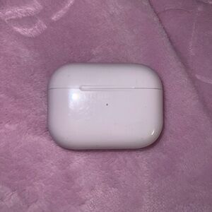 White Wireless Earbuds Case Only